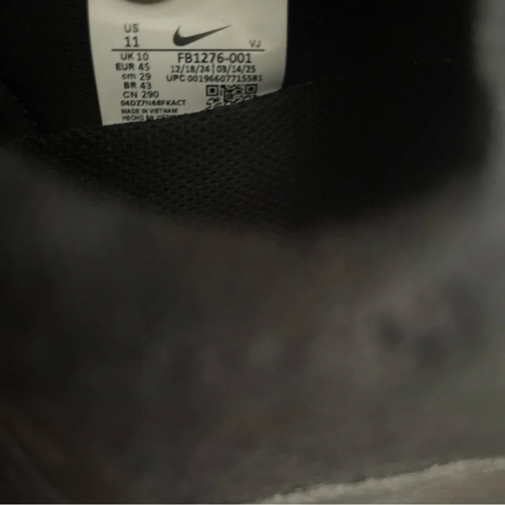 Nike Free RN NN Road Running Shoes Sneakers Black nby FB1276-001 Mens Size 11 - Picture 10 of 10